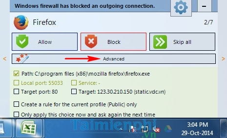 Quản lý kết nối internet trên máy tính với Windows Firewall Notifier