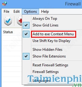 Quản lý kết nối mạng các ứng dụng trên Windows với Firewall App Blocker 9 quan ly ket noi mang cac ung dung tren windows 5