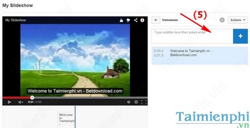 tao phu de truc tiep tren youtube 3