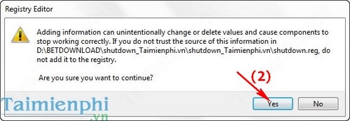 Thêm Shutdown và Restart vào menu chuột phải trên Windows 7/8/8.1