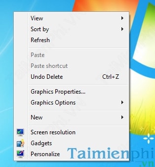 Thêm Shutdown và Restart vào menu chuột phải trên Windows 7/8/8.1