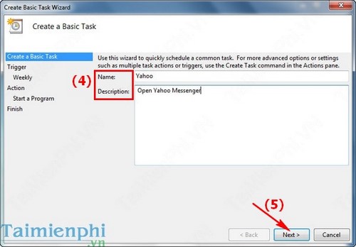 Windows Task Scheduler - Thiết lập ứng dụng tự động chạy