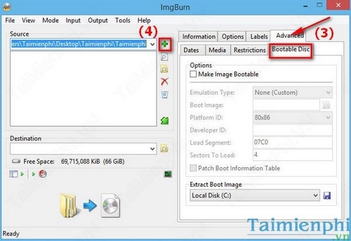 Cách chỉnh sửa, tùy chỉnh file ISO với ImgBurn