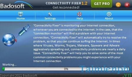 Connectivity Fixer - Tự động khắc phục kết nối Internet khi có vấn đề