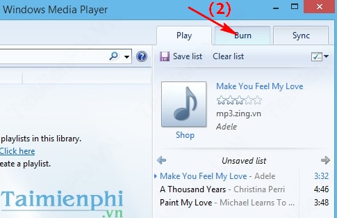 Ghi đĩa CD trên Windows 8/8.1 bằng công cụ có sẵn trên Windows
