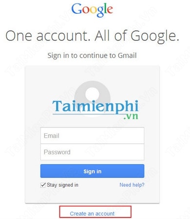 Giúp mình cách tạo tài khoản Gmail nhanh nhất?
