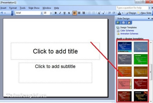 Cách Chèn, Thêm Slide Template Vào Powerpoint