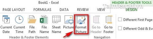 Excel - Chèn text, logo chìm trong Excel 2013
