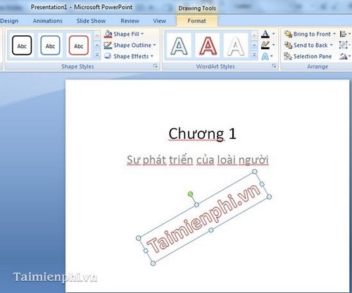 PowerPoint - Tạo Watermark trong PowerPoint