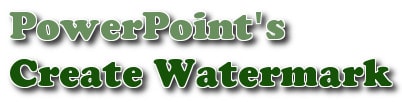 PowerPoint - Tạo Watermark trong PowerPoint