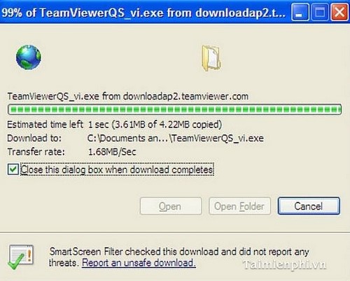 Fix lỗi download 99% dừng trên các trình duyệt và IDM