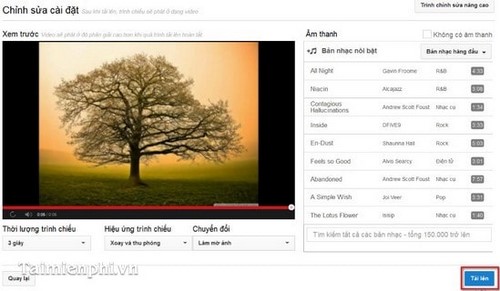 Youtube - Cách tạo SlideShow ảnh trực tuyến đơn giản