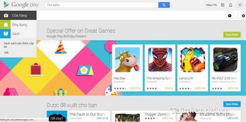 Cách tìm, tải và cài Game trong Google Play cho thiết bị Android