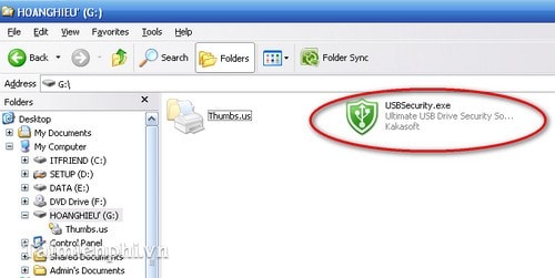 Đặt mật khẩu USB, tạo Password bảo vệ USB bằng USB Sercurity