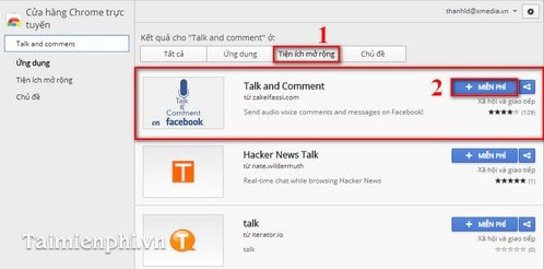 Facebook - Gửi tin nhắn thoại và bình luận bằng âm thanh trên Chrome