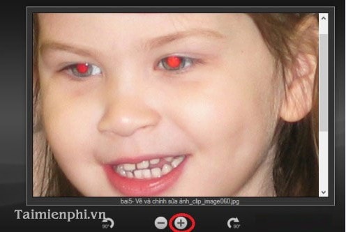 Ashampoo Red - Cách sửa lỗi mắt đỏ trong ảnh