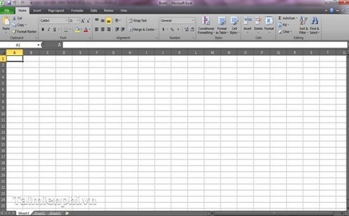 Excel - Thay đổi màu sắc giao diện mặc định