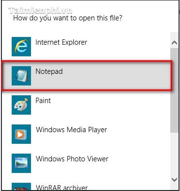 Sửa file host trên hệ điều hành Windows 8/8.1