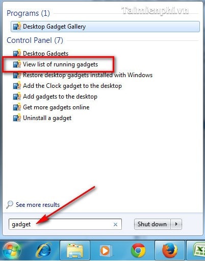 2 cách tắt Gadgets trên Windows 7 nhanh chóng và đơn giản