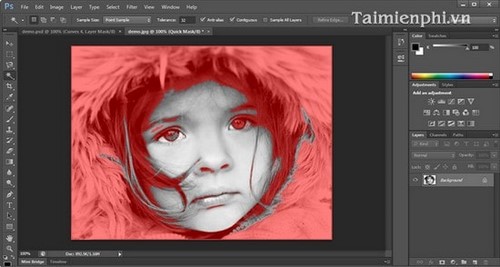 Chuyển ảnh đen trắng sang màu bằng Photoshop