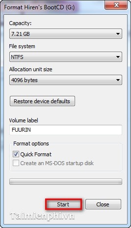 Cách tạo ổ USB Flash cài Windows 8/8.1