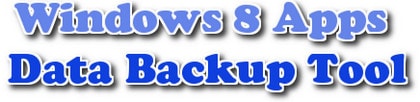 Hướng dẫn sử dụng Windows 8 Apps Data Backup Tool trên Windows 8/ 8.1