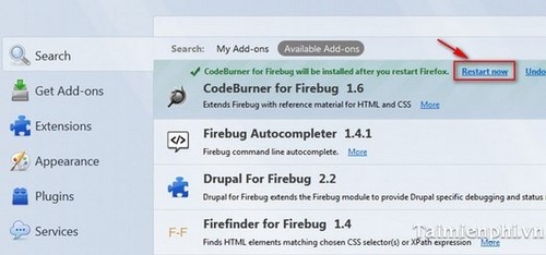 Cách thêm 1 Add-ons mới vào Firefox
