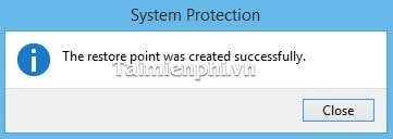 Sao lưu, phục hồi hệ thống trong Windows 8.1