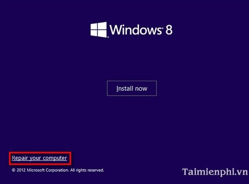 Xử lý lỗi Refresh không hoạt động trên Windows 8