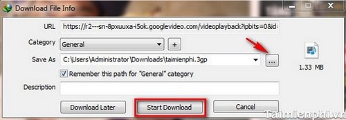 Tải video youtube bằng idm, download video Youtube bằng Internet Download Manager