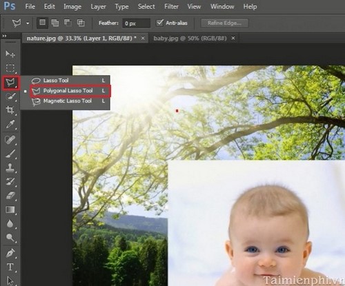 Photoshop - Cách làm người tàng hình