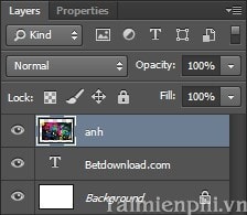 Photoshop - Lồng ghép hình ảnh vào trong chữ