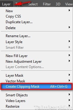 Photoshop - Lồng ghép hình ảnh vào trong chữ