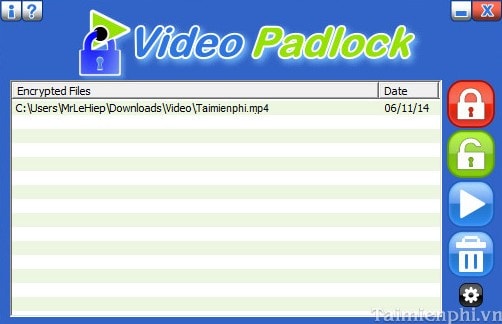 Video PadLock - Mã hóa và bảo mật video