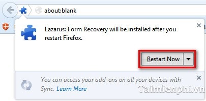 Firefox - Tìm lại văn bản soạn thảo bị mất bằng Lazarus
