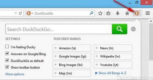 Ẩn lịch sử duyệt web trên Chrome, Firefox hiệu quả bằng DuckDuckGo