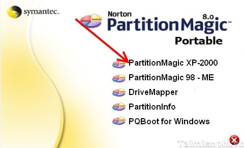Chia lại phân vùng ổ cứng bằng PartitionMagic không mất dữ liệu