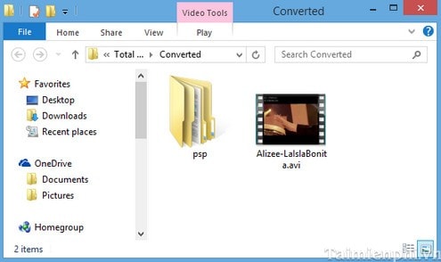 Phần mềm chuyển đổi video bằng Total Video Converter