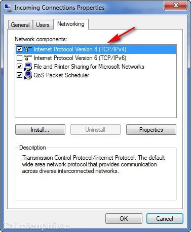 Cách tạo VPN Server trên Windows 7