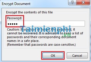 Bảo mật file Word, đặt mật khẩu file word 2013, 2010, 2007