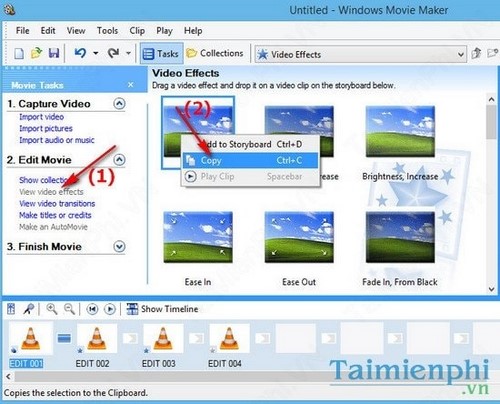 Biên tập, chỉnh sửa Video với Windows Movie Maker