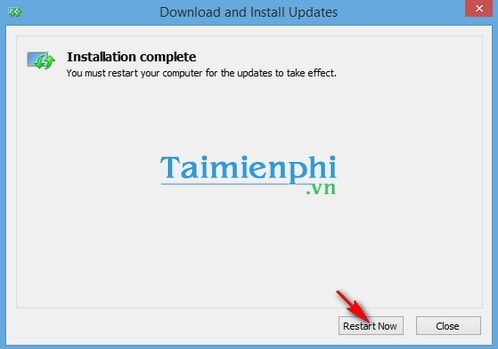 Làm thế nào để cài đặt bản Update của Windows 8.1