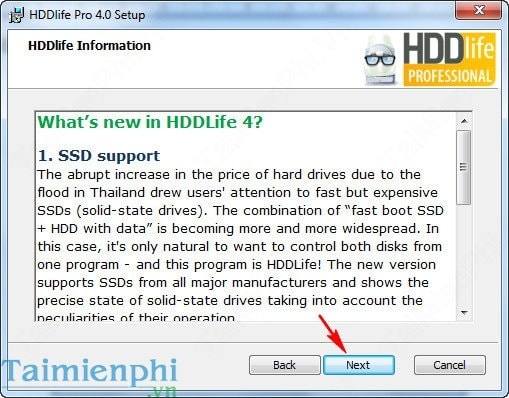 HDDLife Pro - Kiểm tra 