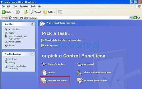 Hướng dẫn chia sẻ máy in trong mạng LAN windows 10, 7, XP 9