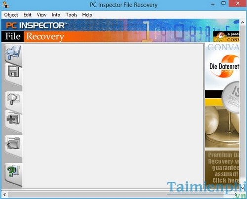 PC Inspector File Recovery - Khôi phục, lấy lại dữ liệu bị mất