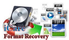 iCare Format Recovery - Khôi phục, lấy lại dữ liệu bị mất