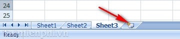 Cách tăng thêm Sheet, bảng tính trong Excel