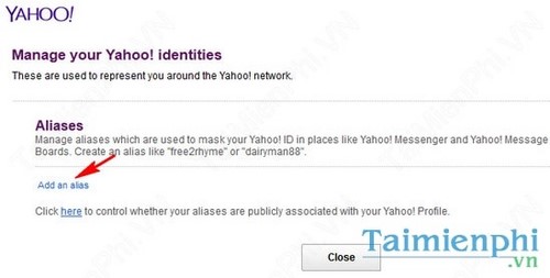 Tạo nick ảo Yahoo, Lập nick ảo Yahoo