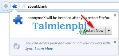 Cách vào các trang Web bị chặn với AnonymoX trên Firefox