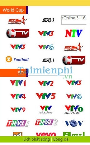 Xem Tivi Online, trực tuyến với zOnline